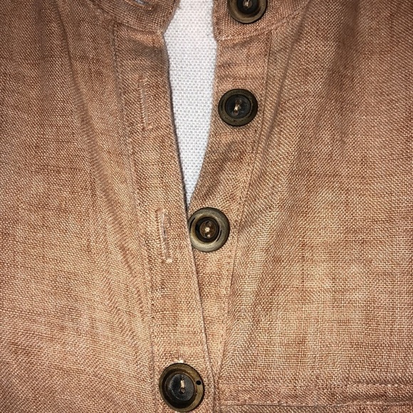 David Dart Collection 100% Pumpkin Latte Color Two Piece Top and Maxi Skirt Set - Picture 8 of 17